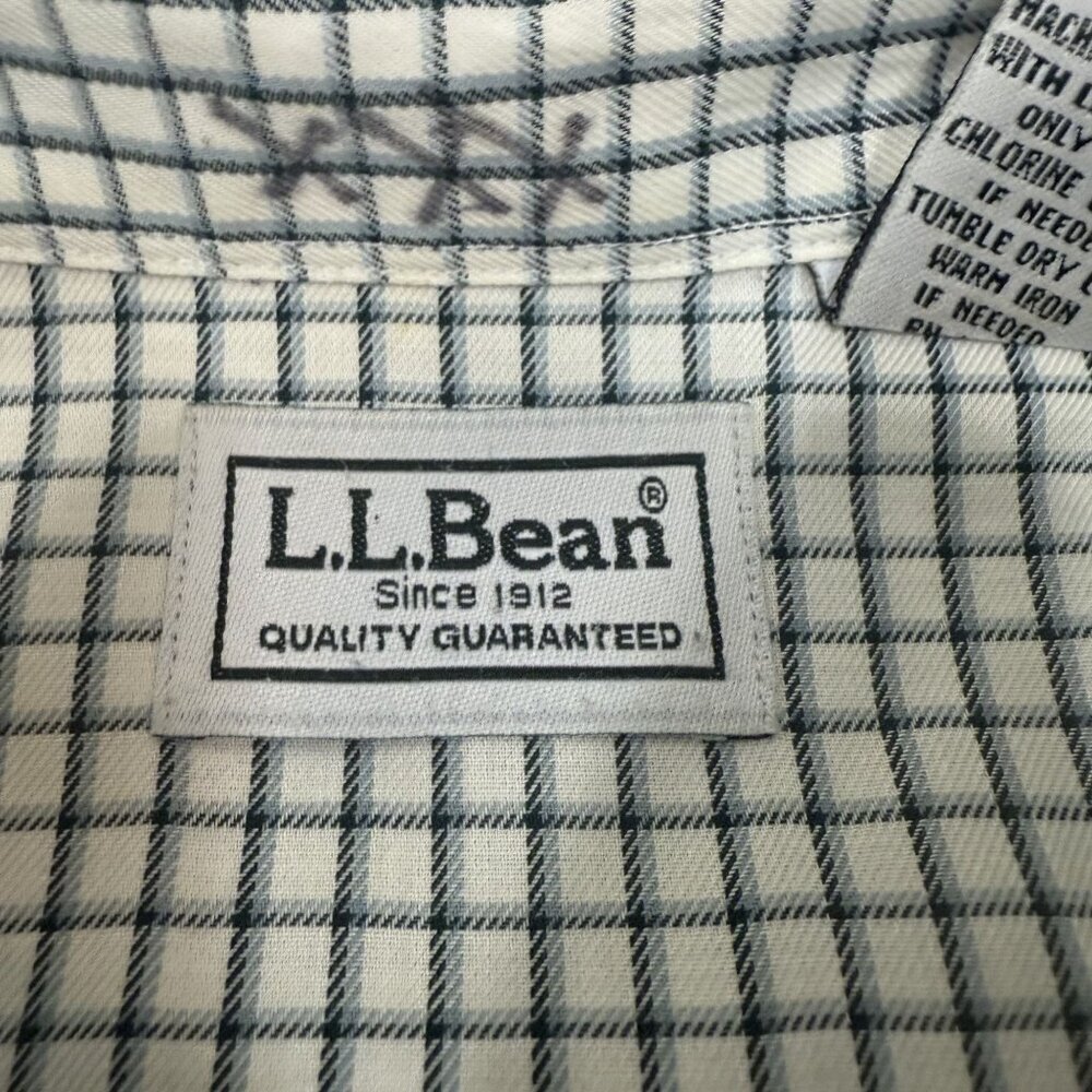 Lot of 3 90s Vintage L.L Bean Button Shirts Mens Tall Large Cottagecore Gorpcore - Picture 14 of 16